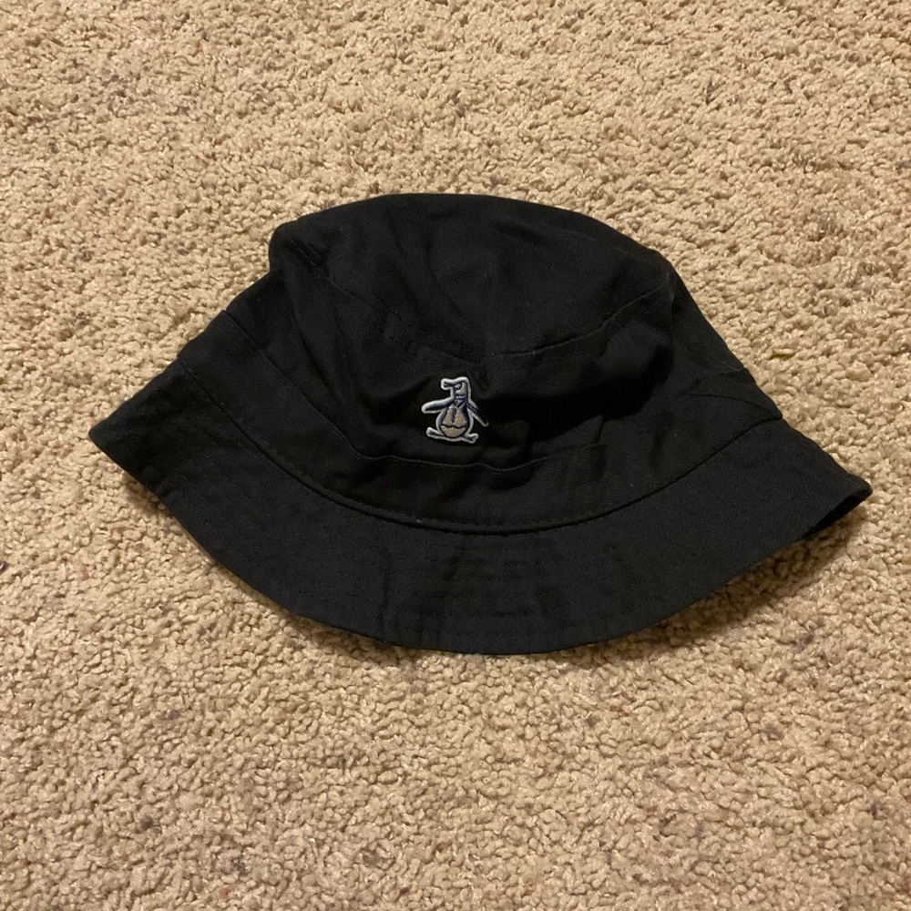 Original Penguin Black Bucket Hat